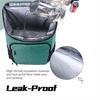 Wholesale Luxury Leopard Lightweight Insulated Polyester Cooler Backpack 24L Waterproof Leakproof Fashion Lunch Picnic Hiking