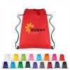 Outdoor Gym Sports Unisex Fashion Reusable Custom Logo Polyester Drawstring Backpack