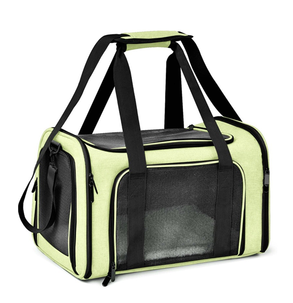 Hot Selling Fashion Square Zipper Pet Backpack Portable Breathable Rabbits Carrier with Solid Design