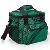 Hot Custom Samoan Tribes Beach Breast Lunch Bag Print on Demand Polynesian Flowers Camping Ice Pack Oxford Lunch Bag