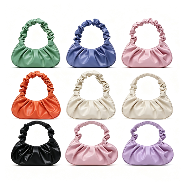 Wholesale 2026 New Crinkled Cloud Texture Shoulder Bag Women French Top Handle Armpit Purse Casual Handbag