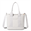 16 Oz Canvas Handbag Minimalist Daily Commute Tote Bag Multi Carry Way Ladies Shoulder Bag