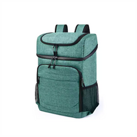 Wholesale Luxury Leopard Lightweight Insulated Polyester Cooler Backpack 24L Waterproof Leakproof Fashion Lunch Picnic Hiking
