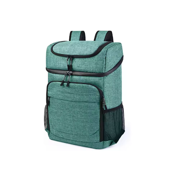 Wholesale Luxury Leopard Lightweight Insulated Polyester Cooler Backpack 24L Waterproof Leakproof Fashion Lunch Picnic Hiking