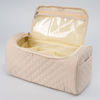 Quilted Wholesale Cosmetic Bags Organizer Travel Organizer Toiletry Bag for Women and Girl
