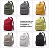 New Style Zipper Waterproof Backpack Women's Commuting Double-Shoulder Bag Casual Versatile Large
