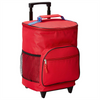 Outdoor Travelling Large Compartment Custom Insulated Trolley Picnic Cooler Bag