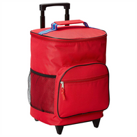 Outdoor Travelling Large Compartment Custom Insulated Trolley Picnic Cooler Bag