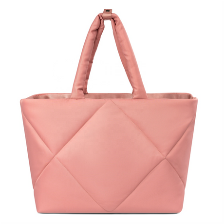 Large Customized Design Pufer Tote Shoulder Bag Quilted Shopping Handbag Waterproof Unicloud Unique Puffer Tote Bag