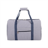 Large Capacity Oxford Fabric Classic Zipper Lightweight Portable Weekend Travel Handbag Striped Waterproof Customizable Unisex