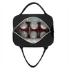 Multi Color Optional Portable Lunch Cooler Bag with PEVA Lining and Zipper Closure Eco-Friendly for Work Commuting and Students