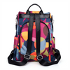 2026 Trendy Anti-theft Women Backpack Fashion Printed Polyester Travel Bag Large Capacity Ladies Commute School Bag
