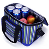 Custom Print Oxford Reusable Large Capacity Cooler Bag Leakproof Insulated Cooler Lunch Tote Bag