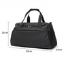 High Quality Classic Oxford Large Capacity Light Weight Travel Duffel Bag with Shoe Compartment Zipper Closure