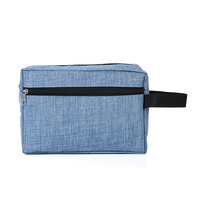 Multifunctional Oxford Fabric Makeup Bag Zipper Travel Cosmetic Organizer with Custom Logo