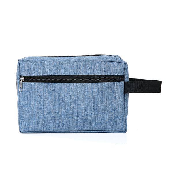 Multifunctional Oxford Fabric Makeup Bag Zipper Travel Cosmetic Organizer with Custom Logo