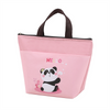 Cartoon Pattern Durable Portable Lunch Cooler Bag with PEVA Lining and Zipper Closure for Children and Workers Wholesale