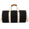 Customized Brand Mens Cotton Canvas Duffle Bag Barrel Manufacturer Travel Canvas Tote Bag Duffel Round Weekend Bag