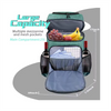 Wholesale Luxury Leopard Lightweight Insulated Polyester Cooler Backpack 24L Waterproof Leakproof Fashion Lunch Picnic Hiking