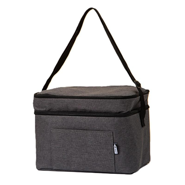 Portable Customizable Outdoor Camping Picnic Lunch Bag Thick Aluminum Foil Oxford Cloth Thermal Insulation Promotional Tote Bag