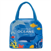 Portable Custom Logo Promotional Lunch Bag Wholesale Small Insulated Lunch Box Cooler Bag for School Kids