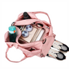 Oxford Large Capacity Yoga Fitness Duffel Bag with Independent Shoes Compartment New Fashion Sports Shoulder Bag for Gym