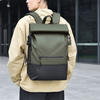 Fashionable Large Capacity Rollup Rucksack Zipper Closure Sports Backpack for School Student and Business