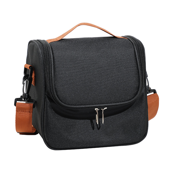 Hot Selling Durable Portable Cooler Lunch Bag with PEVA Lining Zipper Closure Thermal Insulation and Large Capacity