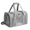 Hot Selling Fashion Square Zipper Pet Backpack Portable Breathable Rabbits Carrier with Solid Design