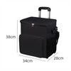 Double Layer Insulated Lunch Bag Large Capacity Cation Cooler Bag Portable Food Storage Bag for Office Camping Picnic