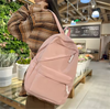 Hot Selling Simple Nylon Outdoor Travel with Bottle Holder Custom Backpack