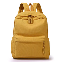 New Style Zipper Waterproof Backpack Women's Commuting Double-Shoulder Bag Casual Versatile Large