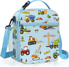 Insulated Kids Lunch Bag Truck Large Thermal Cooler Bag for Boy Picnic School Lunch Box Tote