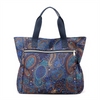 2026 New Fashion Women's Large Capacity Zipper Tote Bag Lightweight Printed Nylon Casual Shoulder Bag Two Handles for Mommy
