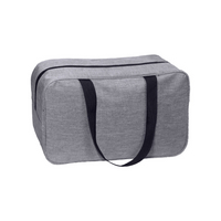 Fashion Oxford Cloth Cosmetic Bag Zipper Closure Waterproof Toiletry Organizer for Women