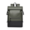 Fashionable Large Capacity Rollup Rucksack Zipper Closure Sports Backpack for School Student and Business