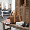 Custom Lightweight Durable Nylon Gym Duffle Bag with Waterproof Zipper Closure Wet Pocket Shoes Compartment and Large Capacity