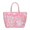 Daisy Pattern Durable Portable Eco-Friendly PEVA Lining Cooler Bag Zipper Students Workers Lunch Handbag Thermal Bag 2 Persons