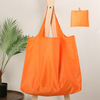 Custom Logo and Color Two-Handle Open Closure Foldable Shopping Bag for Portable Outdoor and Daily Use