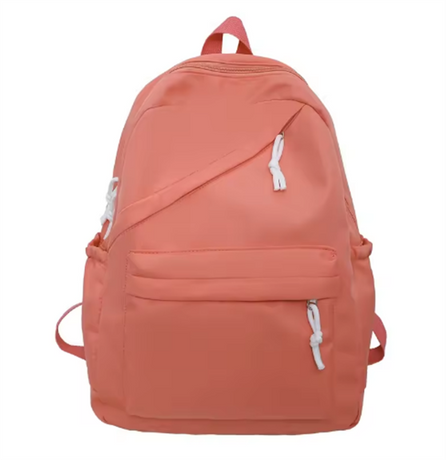 Hot Selling Simple Nylon Outdoor Travel with Bottle Holder Custom Backpack