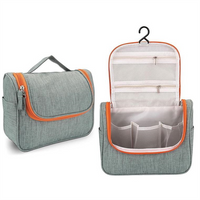 New Arrival Top Sell Toiletry Bag Travel Bag with Hanging Hook Factory Price Promotion Gift Toilet Bag Cosmetic Hanging Bathroom