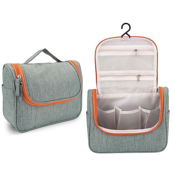New Arrival Top Sell Toiletry Bag Travel Bag with Hanging Hook Factory Price Promotion Gift Toilet Bag Cosmetic Hanging Bathroom