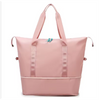 Custom Waterproof New Oxford Cloth Weekend Gym Bag Yoga Weekend Shoulder Gym Bag With Shoe Compartment