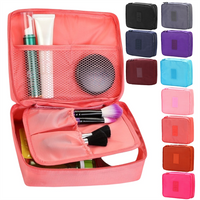 Cosmetic Bag Large Capacity Portable Travel Organizer Wash Bag High-grade Transparent Tidy Categorized Storage