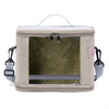 Nice Design Square Oxford Zipper Portable Modern Pet Carrier Bag for Small Pets with Large Capacity Durable Breathable Material