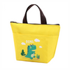 Cartoon Pattern Durable Portable Lunch Cooler Bag with PEVA Lining and Zipper Closure for Children and Workers Wholesale