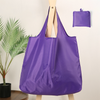 Custom Logo and Color Two-Handle Open Closure Foldable Shopping Bag for Portable Outdoor and Daily Use