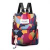 2026 Trendy Anti-theft Women Backpack Fashion Printed Polyester Travel Bag Large Capacity Ladies Commute School Bag
