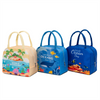 Portable Custom Logo Promotional Lunch Bag Wholesale Small Insulated Lunch Box Cooler Bag for School Kids