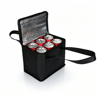 Wholesale Custom Insulated Thermal Delivery Bag Waterproof Oxford Fabric Aluminum Foil Cooler Pouch With Ice Packs